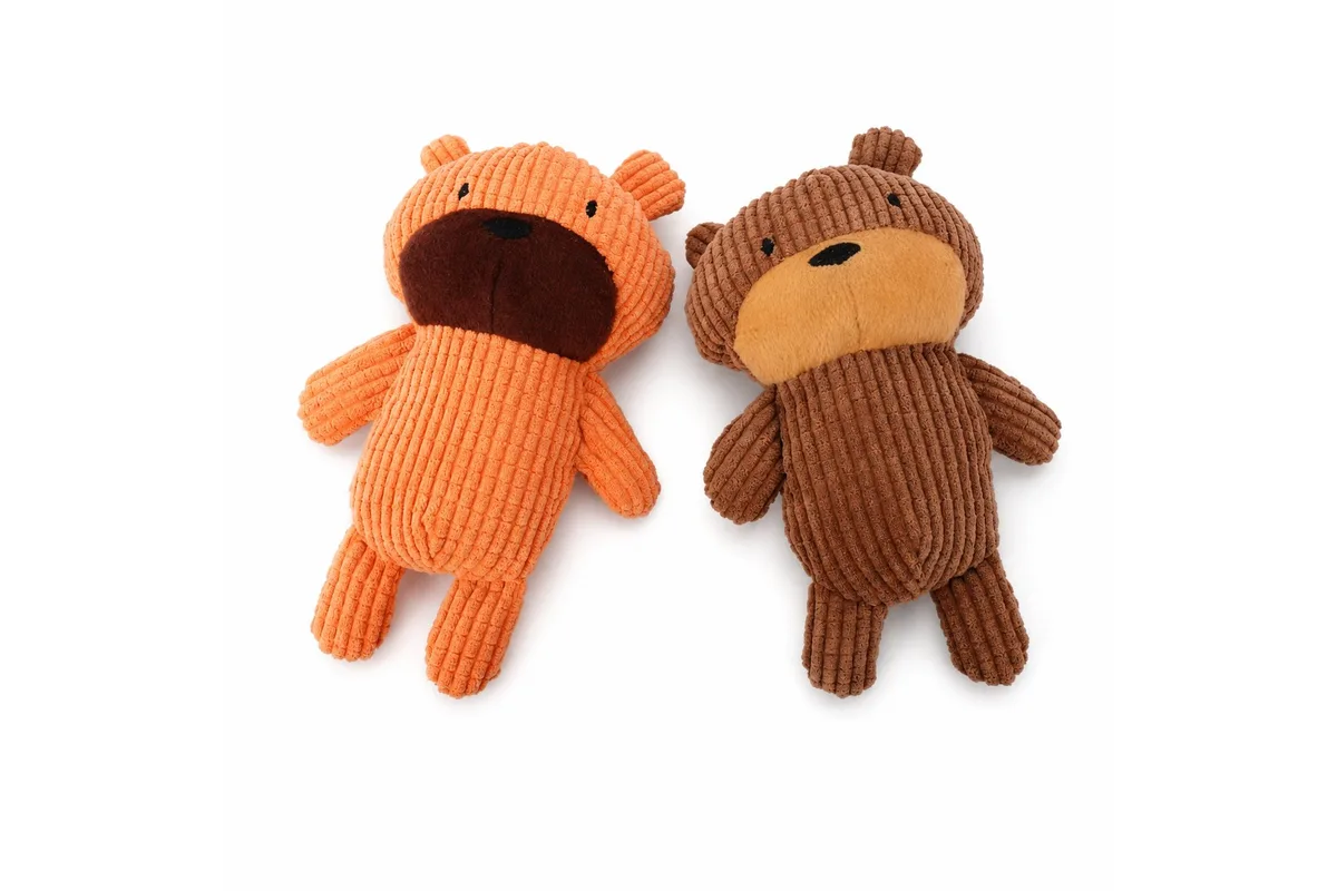 Peluche ours comme base d'une ligne accessoire chien grossiste